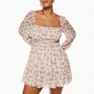 Aritzia Wilfred Tempest Mini Dress size small